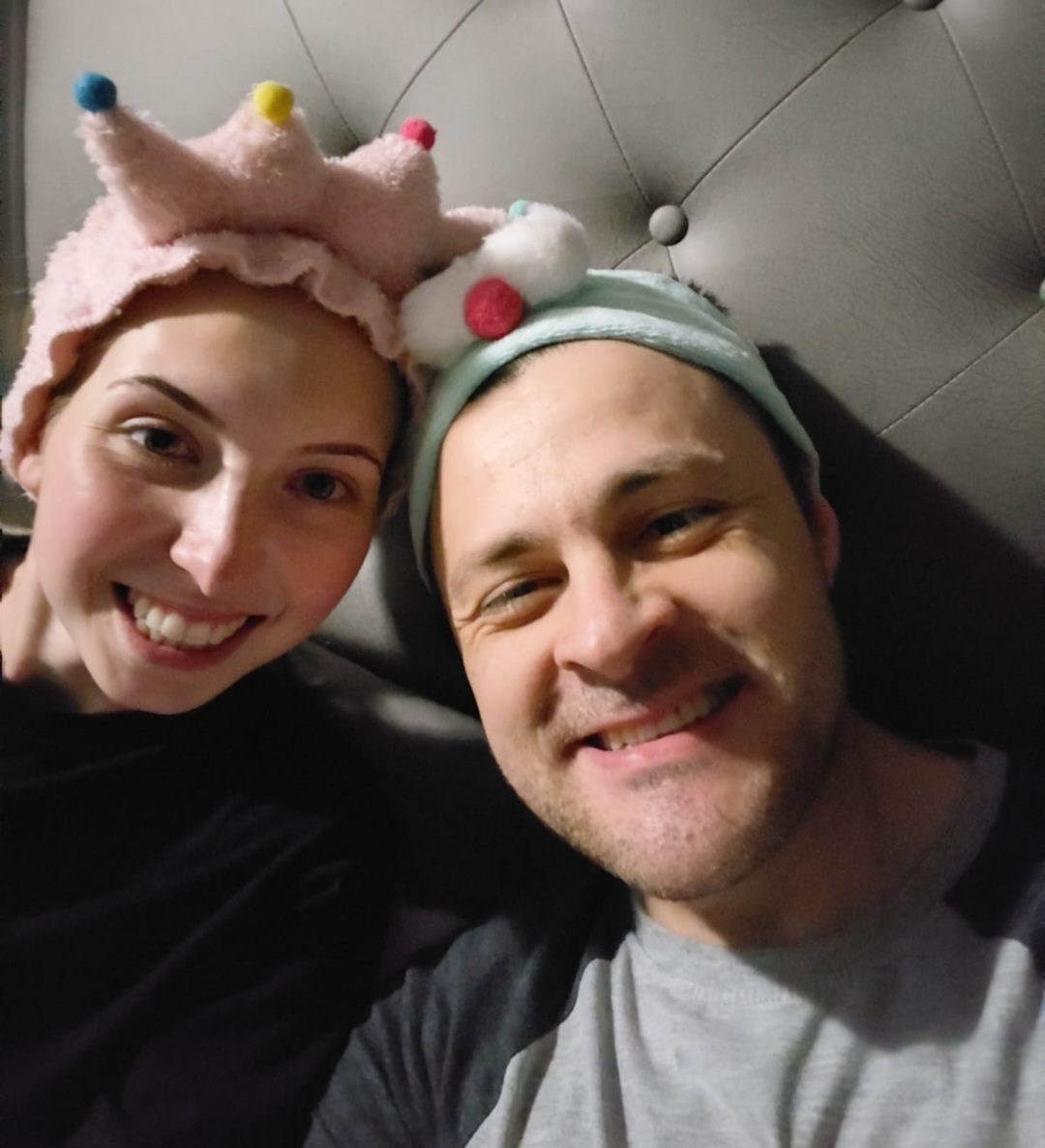 Ashleigh and Fabrizio together